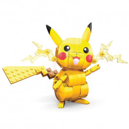 Pokémon Mega Construx Wonder Builders Construction Set Pikachu 10 cm - Vážne poškodené balenie